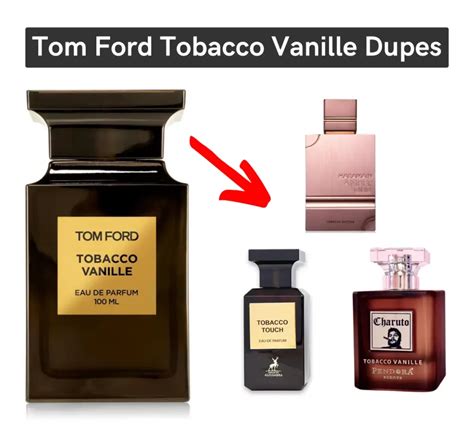 tom ford perfume dupe|tom ford tobacco vanille copy.